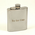 Stainless ""To Go Cup" Flask - 7 Oz.